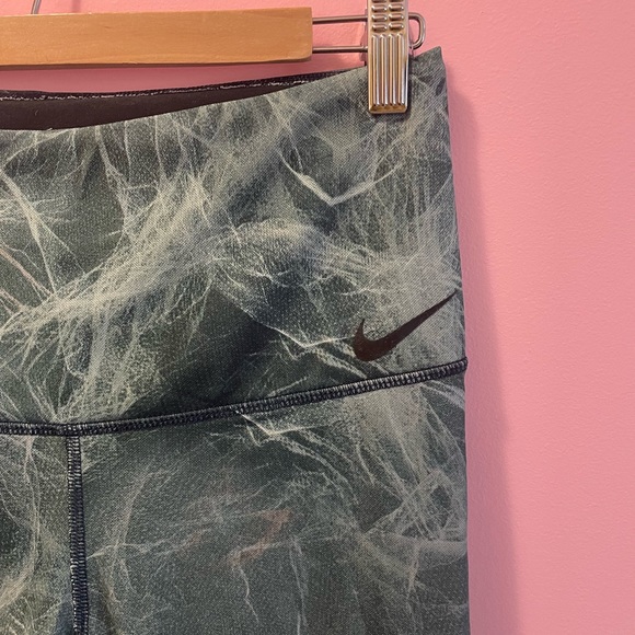 Nike green leggings. - Picture 2 of 3